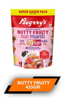 Bagrrys Muesli Nutty Fruity 425gm
